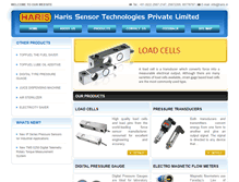 Tablet Screenshot of harissensor.com